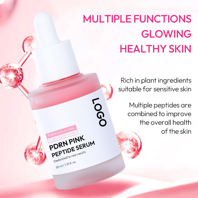 Custom OEM facial collagen skincare lifting serum, firming and moisturizing salmon DNA serum PDRN